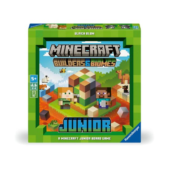 Picture of Ravensburger Board Game: Minecraft - Builders & Biomes Junior (24750)