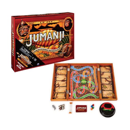 Picture of Spin Master - Jumanji Επιτραπέζιο σε Ξύλινη Συσκευασία (6059740)