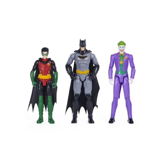 Picture of Spin Master DC: Batman - Batman & Robin VS. The Joker 12Inch Figures Set (6064967)