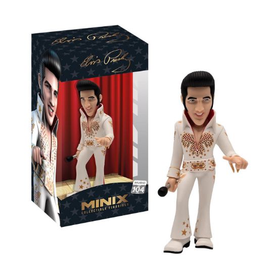 Picture of Minix Collectible Figurines: Music - Elvis - Elvis White Figure 12 Εκ (MNXA7000)