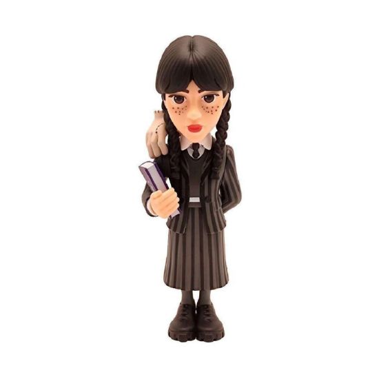 Picture of Minix Collectible Figurines: TV Series - Wednesday With Thing Figure 12 cm (MNX27000)