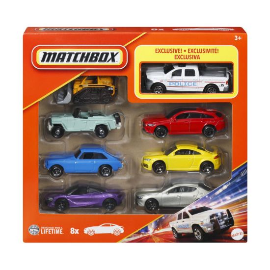 Picture of Mattel Matchbox - '15 Ram 1500 Police Vehicle Set Of 8 (JCT81)
