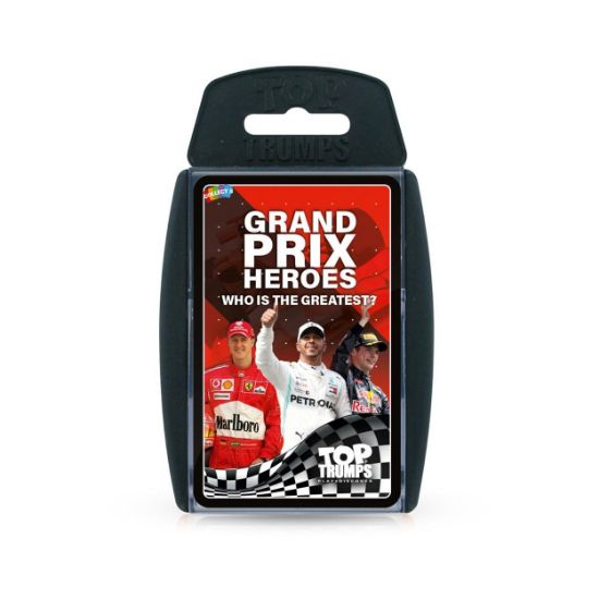 Picture of Winning Moves: Top Trumps - Grand Prix Heros Card Game (WM01587-EN1)