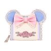 Picture of Loungefly Disney Minnie Floral And Lace Ears Zip Around Wallet (WDWA3269)