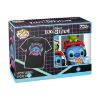 Picture of Funko Pop! & Tees (Adult): Lilo and Stitch - Gamer Stitch with Frog Vinyl Figure and T-Shirt (M)