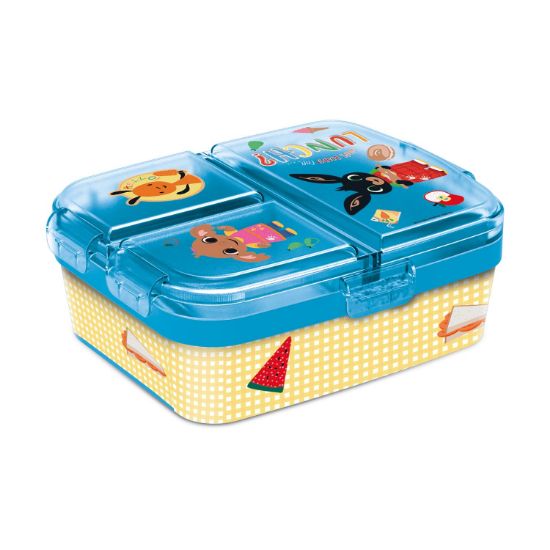Picture of Stor: Bing Xl - Multi Compartment Rectangular Sandwich Box (10579)