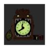 Picture of Loungefly Disney: Haunted Mansion - Clock Crossbody (WDTB2863)