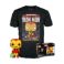 Picture of Funko Pop! & Tee (Adult): Marvel - Holiday Iron Man (Glows in the Dark) Vinyl Figure & T-Shirt (S)