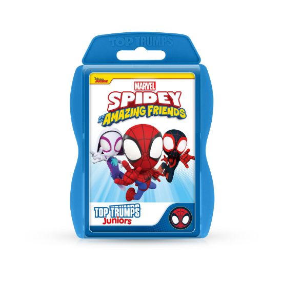 Picture of Winning Moves Top Trumps Junior: Marvel - Spidey & His Amazing Friends Card Game (WM04796-EN1)