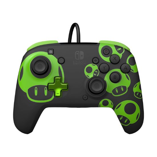 Picture of PDP: Rematch - Wired Controller Super Mario 1UP (Glows in the dark) [For Switch]