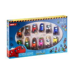 Picture of P.M.I. Among Us Crewmate Stampers 12 Pack Deluxe Box 4.5cm (S2) (AU5265)