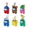 Picture of P.M.I. Among Us Clip On Plush Characters 13cm (S2) (AU7204)