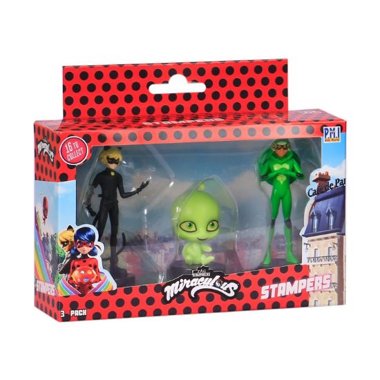 Picture of P.M.I. Miraculous Stampers - 3 Pack (S1) (Random) (MLB5021)
