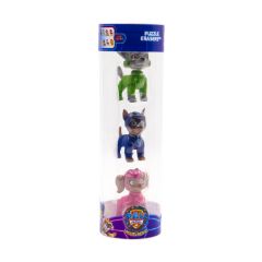 Picture of P.M.I. Paw Patrol: The Mighty Movie - Puzzle Eraser 3 Pack Figures (5cm) (Random) (PAWM1225)