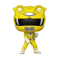 Picture of Funko Pop! Movies: Mighty Morphin Power Rangers The Movie - Yellow Ranger (Glows in The Dark) #1781 Vinyl Figure