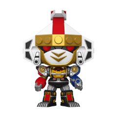 Picture of Funko Pop! Super: Mighty Morphin Power Rangers The Movie - Ninja Megazord (Metallic) #1783 Vinyl Figure (6")