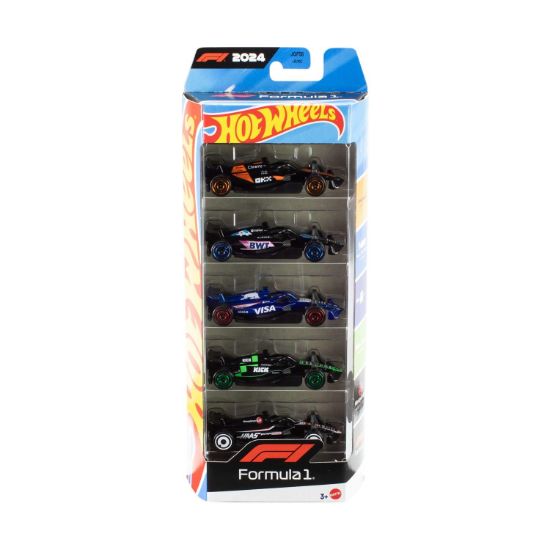 Picture of Mattel Hot Wheels: Formula 1 - 2024 Themed Racing Team 1:64 Set of 5 (JGF58)