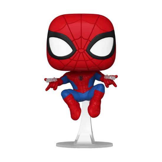 Picture of Funko Pop! Marvel: Spider-Man - Spider-Man (with Webshooters) (Special Edition) #1454 Bobble-Head Vinyl Figure