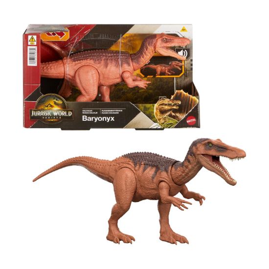 Picture of Mattel Jurassic World Rebirth: Wild Roar - Baryonyx (JGC79)