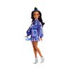 Picture of Mattel Barbie: Deluxe Style - Metallic Blue Dress with Brown Hair Doll (JFP42)