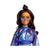 Picture of Mattel Barbie: Deluxe Style - Metallic Blue Dress with Brown Hair Doll (JFP42)