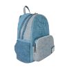 Picture of Loungefly Disney: Dogs & Cats Faux Denim Mini Backpack(WDBK4023)
