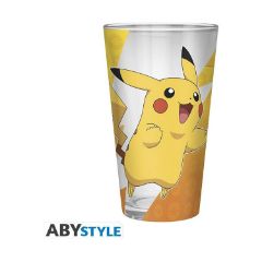 Picture of Abysse: Pokemon - Pikachu Foil XXL Glass (400ml) (ABYVER250)
