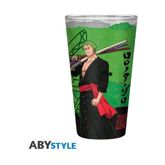 Picture of Abysse: One Piece - Zoro XXL Glass (400ml) (ABYVER297)