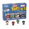 Picture of Funko Bitty Pop! 4-Pack: Spider-Man - Spider-Man, Green Goblin, J. Jonah Jameson, Spiderman Symbiote Suit Vinyl Figures