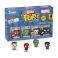 Picture of Funko Bitty Pop! 4-Pack: Spider-Man - Spider-Man, Green Goblin, J. Jonah Jameson, Spiderman Symbiote Suit Vinyl Figures