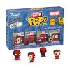 Picture of Funko Bitty Pop! 4-Pack: Spider-Man - Peter Parker - Spider-Man, Superior Spider-Man, Spider-Man, Peter Parker Vinyl Figures