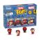 Picture of Funko Bitty Pop! 4-Pack: Spider-Man - Peter Parker - Spider-Man, Superior Spider-Man, Spider-Man, Peter Parker Vinyl Figures