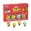 Picture of Funko Bitty Pop! 4-Pack: The Simpsons - Bart Simpson, Mr. Burns, Krusty The Clown, Lard Lad Vinyl Figures