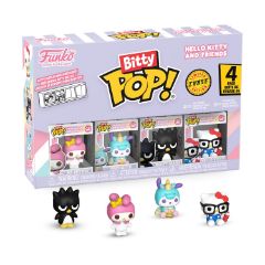 Picture of Funko Bitty Pop! 4-Pack: Hello Kitty and Friends - My Melody, Pochacco, Badtz-Maru, Chase Figure Vinyl Figures
