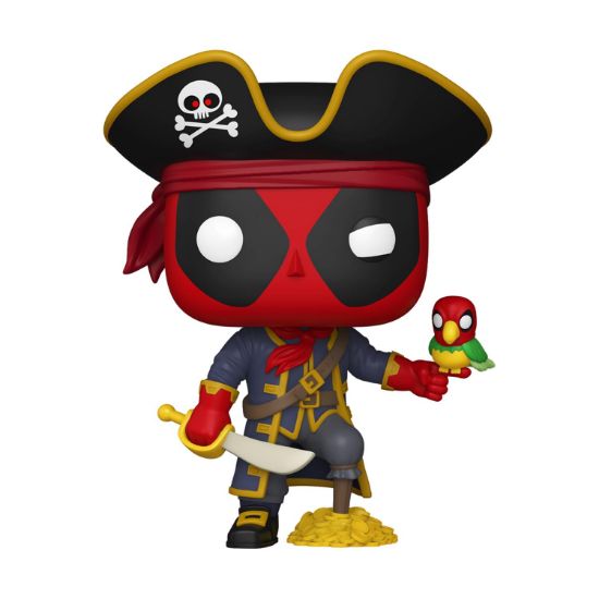 Picture of Funko Pop! Plus: Deadpool - Deadpool as Long John Silver #1493 Bobble-Head Vinyl Figure