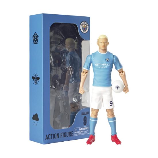 Picture of Banbo Toys: Manchester City Soccer - Erling Haaland Action Figure (20cm) (83323)