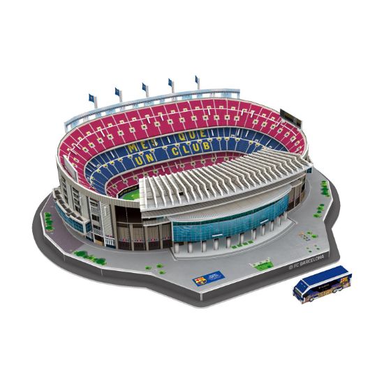 Picture of Banbo Toys: Fc Barcelona - Spotify Camp Nou 3D Stadium Puzzle (16522)(Fcb) (16522)
