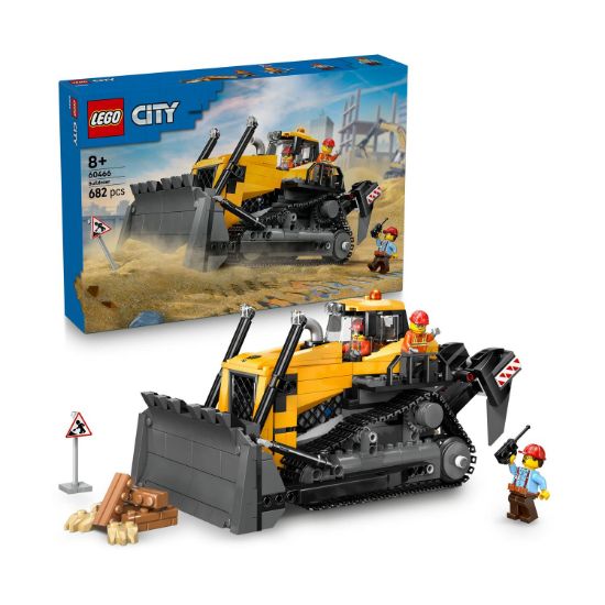 Picture of LEGO® City: Yellow Bulldozer (60466)