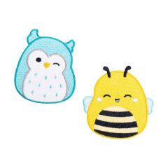 Picture of Fizz Squishmallows - Winston & Sunny Iron on Patches CDU (350155)