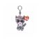 Picture of TY Beanie Boos Kiki Plush Clip Kitty Gray 8.5cm