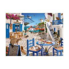 Picture of Ravensburger Puzzle: Cats in Mykonos (1500 pcs) (12001450)