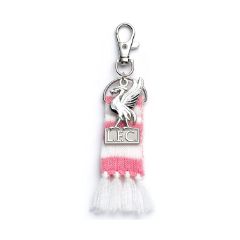 Picture of Carat Shop Liverpool FC - Pink Stripe Scarf & Liverbird Backpack Hanger (LFCBH003)