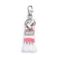 Picture of Carat Shop Liverpool FC - Pink Stripe Scarf & Liverbird Backpack Hanger (LFCBH003)