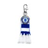 Picture of Carat Shop Chelsea FC - Blue Stripe Scarf and Logo Backpack Hanger (CFCBH002)