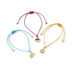 Picture of Carat Shop Harry Potter - Golden Snitch Friendship Bracelet Set Multi (HPFB0449)