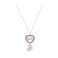 Picture of Carat Shop Barbie - Crystal Heart and Roller Skate Necklace (BMN00004)