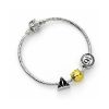 Picture of Carat Shop Harry Potter - Silver colour Bracelet with Three Bead Charms Silver (HP000372 )