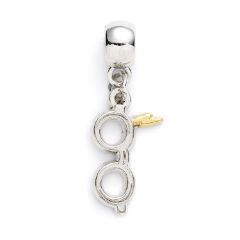 Picture of Carat Shop Harry Potter - Lightning Bolt with Glasses Slider Charm Silver (HP0176)
