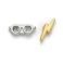 Picture of Carat Shop Harry Potter - Lightning Bolt & Glasses Stud earrings (WE0176)