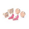 Picture of Carat Shop Wicked - Glinda Butterfly, G and Shoe Stud Earring Set (WKSE0001)